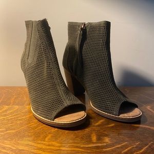 TOMS Majorca Peep Toe Bootie